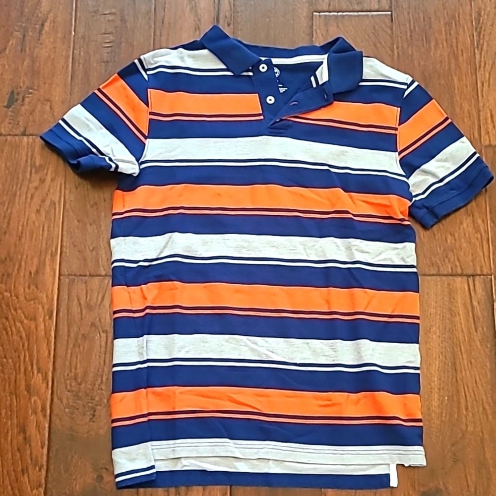 💥3for$12💥 J Khaki boy's Striped Polo style shirt size XL